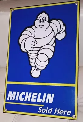 Michelin Tire Large Gas Oil Gasoline Garage Mechanic Sign..FREE Ship On 10 Signs • $30