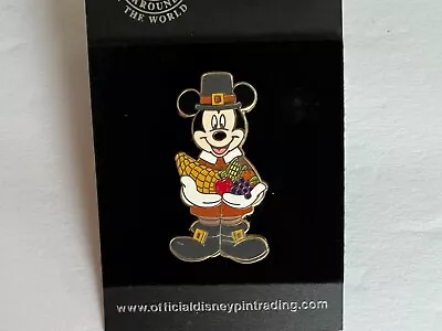  DLR - Mickey Mouse Pilgrim 2005 Thanksgiving - Disney Pin 42353 • $20