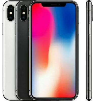 Apple IPhone X 64GB 256GB Factory Unlocked AT&T T-mobile Verizon Good • $158.99