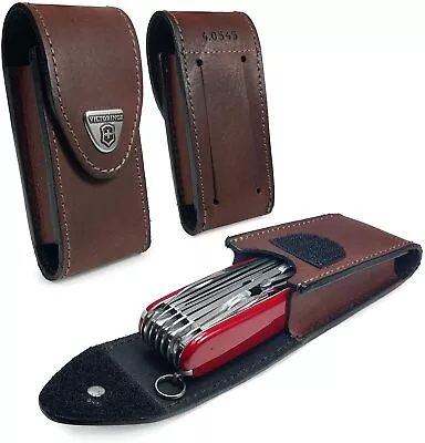£19.99 • Buy Personalised Victorinox Leather Pouch For Swiss Army Pen Knife (91mm/5-8 Layers)