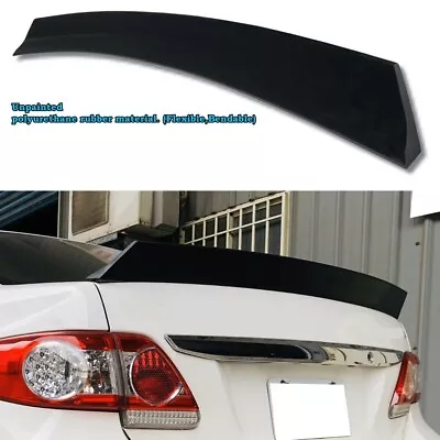 Flat Black 380P Rear Trunk Spoiler DUCKBILL Wing Fits 2001~2009 Volvo S60 Sedan • $103.50