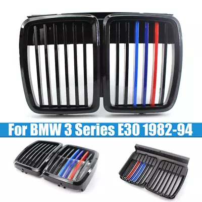 M3 Stylish 51131884350 Front Hood Kidney Grille For BMW E30 Grill 3 Series 82-94 • $51.68