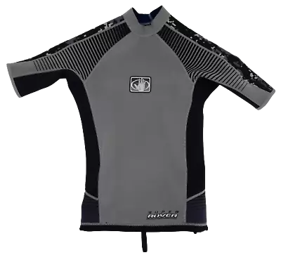 Body Glove Neoprene Reversible Rash Guard Men T-Shirt Swim Surfing Grey - Rp • $157.26