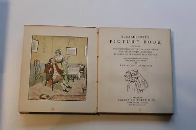 R Caldecott's Picture Book No 1 By William Cowper (Hardcover 1951) • £15