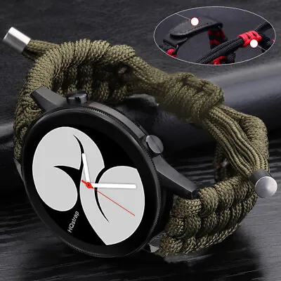 For Samsung Galaxy Watch 5 4 3 Active2 40/44mm Braided Strap Bracelet Nylon Band • $10.44