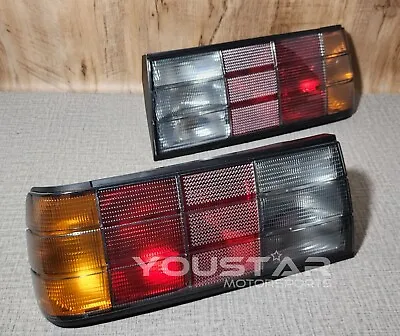 Brand New FOR BMW E30 + M3 SMOKED REAR LIGHT LENS CLUSTERS 1987 ON FACELIFT  325 • $300.89