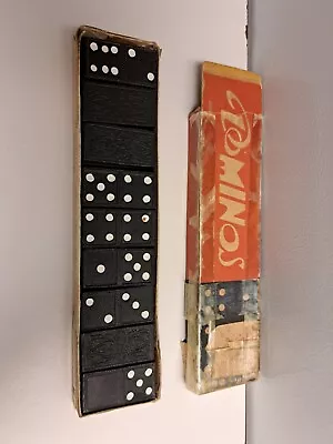 Vintage Wooden Table Peg & Dice Dominos Magnetic Jacks Straws Games Lot • $2