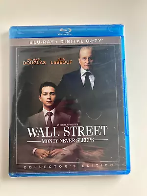 Wall Street: Money Never Sleeps Blu-ray Michael Douglas Sealed Brand NEW • $6.39