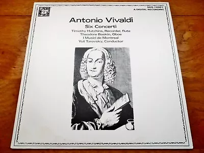 Antonio Vivaldi ♫ Six Concerti ♫ Rare 1987 Musical Heritage Society Vinyl LP NM • $29.99