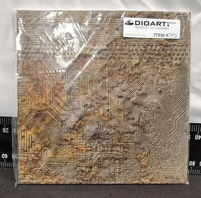 DioArt 1/35 Sci-Fi - Futuristic Circuit 15.5x15.5cm 3mm Thick Base • $4.86