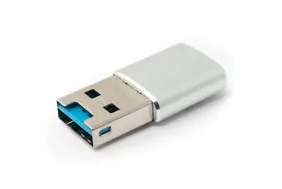 SD Card Adapter Micro SD To USB 3.0 Type A Socket Cable Memory Card Reader Grey • £21.74