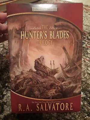 R.A. Salvatore SIGNED AUTOGRAPHED The Hunter's Blades Trilogy HC 1st Ed Omnibus • $149.99