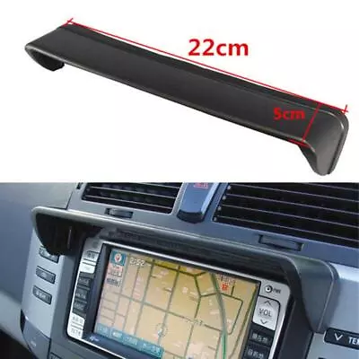 Car In Dash GPS/DVD/LCD Visor Sun Shade 20.5*5CM Navigation Hood Sun Shade Cover • $14.99