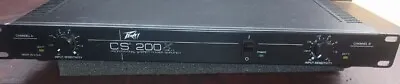 Vintage Peavey CS 200X Professional Stereo Power Amplifier  • $169.50