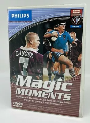 Philips/Harvey Norman - State Of Origin Magic Moments 1998-2000 - Region: ALL  • $15