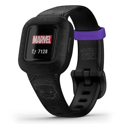 Garmin Vivofit JR 3 Marvel Black Panther Kids Watch • $149.85