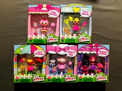 (Lot Of 5) New Sealed Boxes LALALOOPSY Dolls / Pix E./April/Cloud/Jewel/Confetti • $79.99