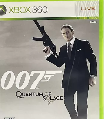 James Bond 007: Quantum Of Solace Microsoft Xbox 360 2008 MGM Complete • $7.49