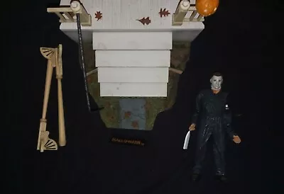 NECA Halloween The Night He Came Home Set Michael Myers INCOMPLETE/DAMAGED Read! • $45