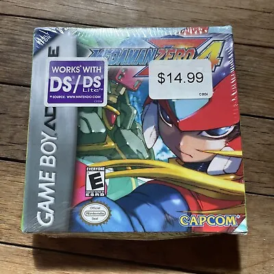 Megaman Zero 4 Nintendo Gameboy Advance GBA CIB Authentic Mega Man New Sealed • $130