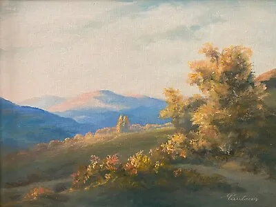 🔥 Antique California Plein Air Landscape Oil Painting Carmel Valley PAULOVITS • $475