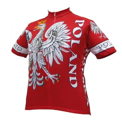 Cycling Jersey Poland Country Full Zip Jersey • $53.99