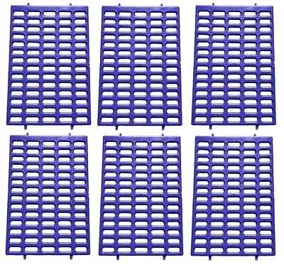 RABBIT CAGE FOOT RESTING MATS Purple 6 PACK • $38.99