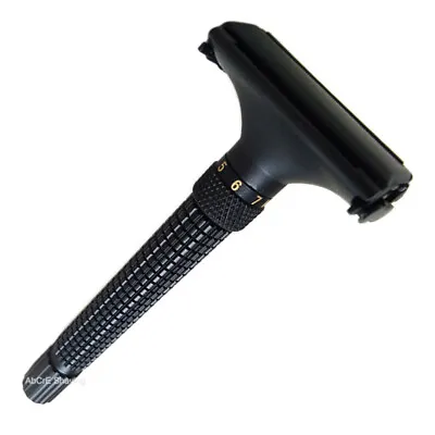 Adjustable Double Edge Shaving Razor Safety DE Blade Butterfly Head Barber Beard • $20.99