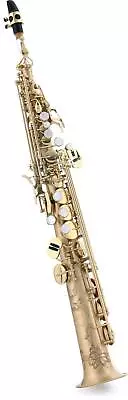 P. Mauriat Le Bravo Soprano Saxophone - Gold Brass Matte Body • $2599
