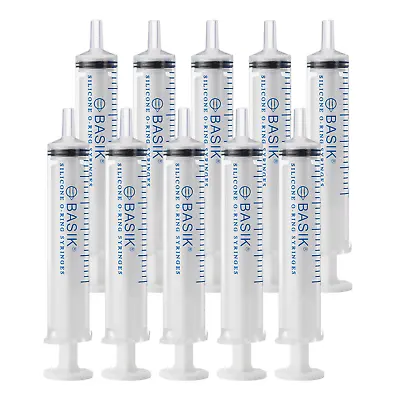 5cc | 5ml Silicone O-ring Slip Tip Feeding  Craft Syringe With Caps  10/pack • $13.95