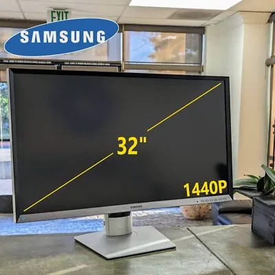 Samsung S32D850T 32  Ultrawide WQHD 2560x144 LED Monitor DVI-D DP HDMI • $139.99