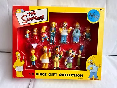 Vivid Imaginations The Simpsons 12 Piece Gift Collection Toy Action Figure Set • £29.99