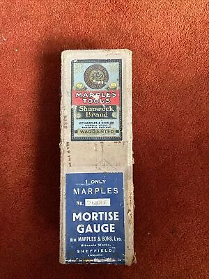 Marples & Sons. Mortise Gauge. 1950s. • £18.06