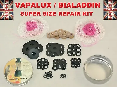 Vapalux Bialaddin Repair Service Kit Vapalux Lamp Washers Mantles 10 X Lamp Kit • £19.99