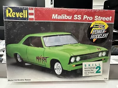 Revell 7147 1967 Chevy Malibu Pro Street SS KIT 1/25 NEW • $20