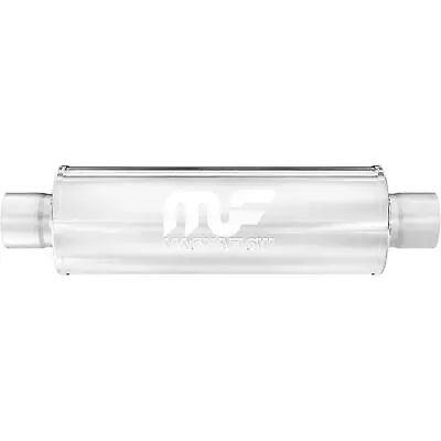 MagnaFlow 12649 6x6 Inch Round Center/Center Stainless Muffler • $145