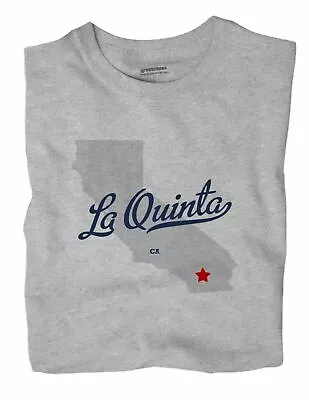 La Quinta California CA Calif T-Shirt MAP • $19.50