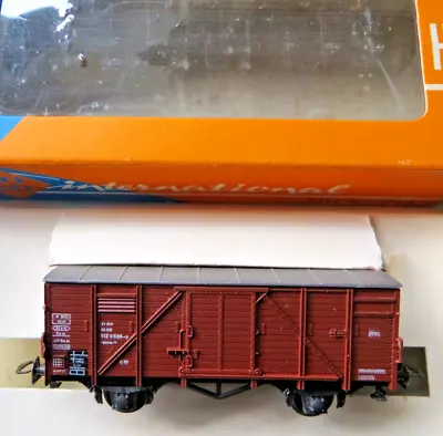 Roco H0 4301A Closed Goods Wagon G10 Gklm 21 RIV80 DB IN Evp • £14.02