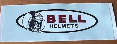 £3.99 • Buy Bell Crash Helmets - Repro Decal Sticker