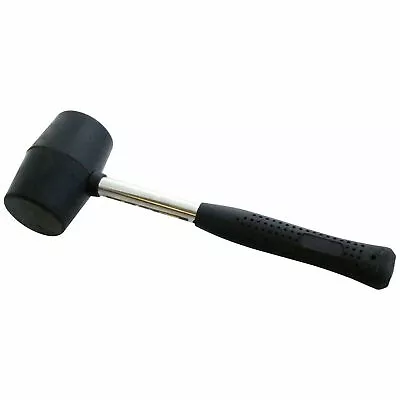 £5.90 • Buy 16oz Tent Peg Rubber Grip Mallet With Steel Shaft Hammer Camping Workshop