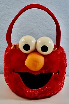 Sesame Street Elmo Halloween/Easter Egg Basket Very Good Gently Used Condition • $7.50