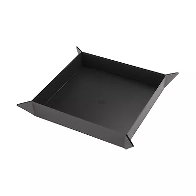 GameGenic Dice & Supplies Square Magnetic Dice Tray - Black/Gray New • $16.99