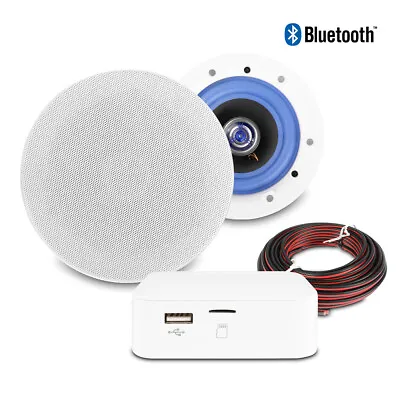£120 • Buy Home Ceiling Speaker System With Bluetooth, Smart Wireless Music Streaming ESCS5