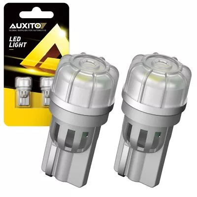 2PCS AUXITO T10 LED License Plate Light Car Interior Bulb White 168 2825 194 W5W • $9.49