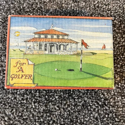 £19.99 • Buy Rare COLLECTABLE Emma Bridgewater/Matthew Rice Small 'For A Golfer' Trinket Box