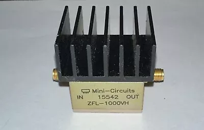 Mini-Circuits ZFL-1000VH 10MHz-1GHz Amplifier  • $50