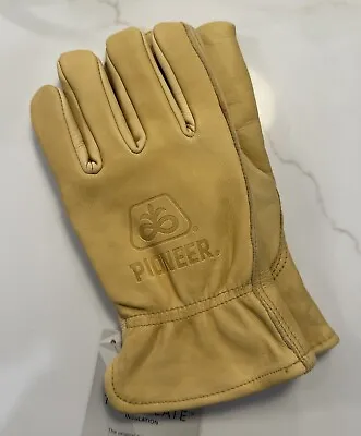 PIONEER WINTER GLOVES Men’s /Lined 3M Thinsulate /XL/!WATER REPELLENT LEATHER! • $16