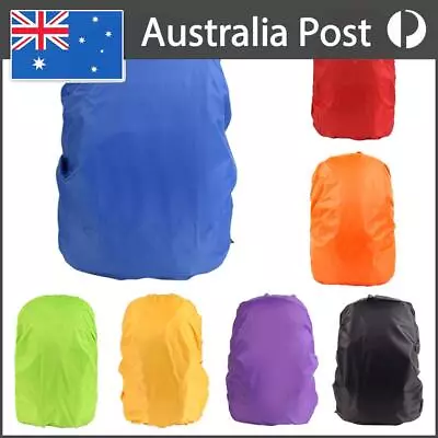 Waterproof Backpack Rain Cover - Antislip Rucksack Rainproof Coating Ultralight • $8.79