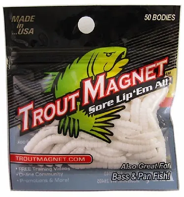 NEW   Trout Magnet   50 Pc. TM Body Pack • $9.99