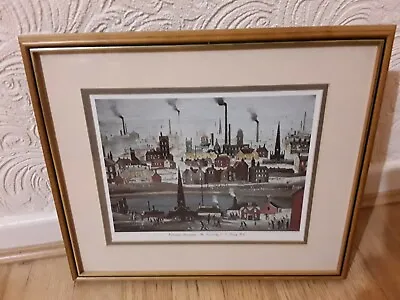 £29.99 • Buy L.S Lowry Print The Canal Professionally Framed F.J Harris & Son No 348
